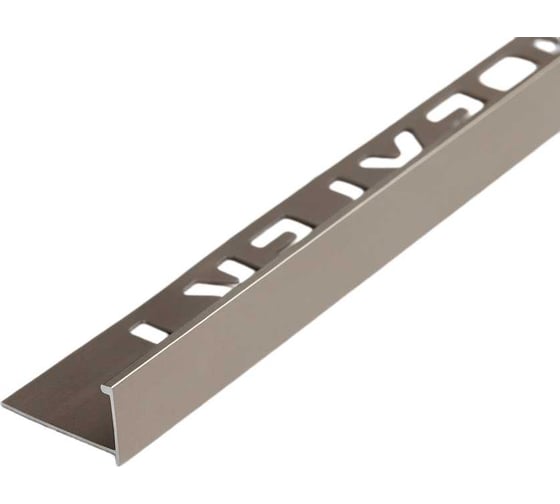 Профиль окантовочный Волшебная палочка Expert MSPKE 01K.2700.042L 10мм, 2.7м, Шампань матовая УТ000085690