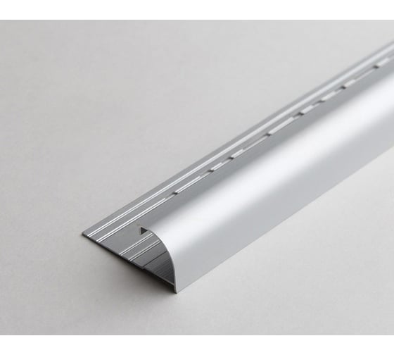 Профиль окантовочный Волшебная палочка Expert MSPKE 03-12.2700.01L 12мм, 2.7м, Серебро Люкс УТ000085489