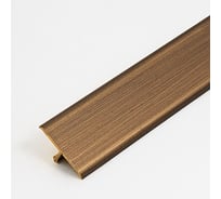 Порог одноуровневый латунный Progress profiles spa 26 мм, 2,7 м, Бронза УТ000058319