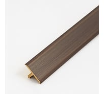 Порог одноуровневый латунный Progress profiles spa 20 мм 2,7 м, Бронза УТ000058318