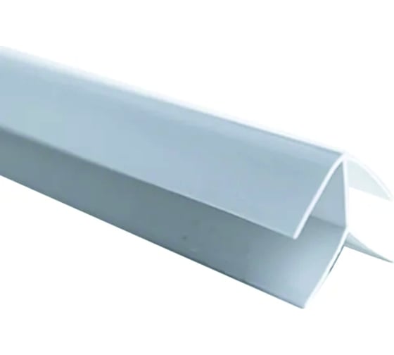 Наружный угол к панели LXL (10 мм; 3 м; 50 шт) UN-10 pvc 1