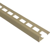 Наружный профиль для плитки DECONIKA 12 мм, 2.5 м, 008-G Слоновая кость глянец Д-Пл12-Н 008-0 СЛК-Г