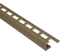 Наружный профиль для плитки DECONIKA 12 мм 2.5 м 012-G Бежевый глянец Д-Пл12-Н 012-0 БЕЖ-Г