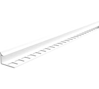 Внутренний профиль для плитки DECONIKA 10 мм, 2.5 м, 001-G Белый глянец Д-Пл10-В 001-0 БЕЛ-Г 22387545