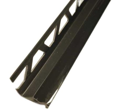 Раскладка внутренняя для плитки Ideal 8 мм, 2.5 м, 007 черный Вп8 007 ЧЕР