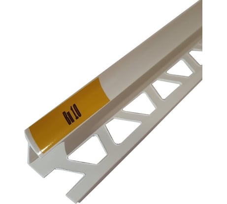 Раскладка внутренняя для плитки Ideal 10 мм, 2.5 м, 001 белый Вп10 001 БЕЛ