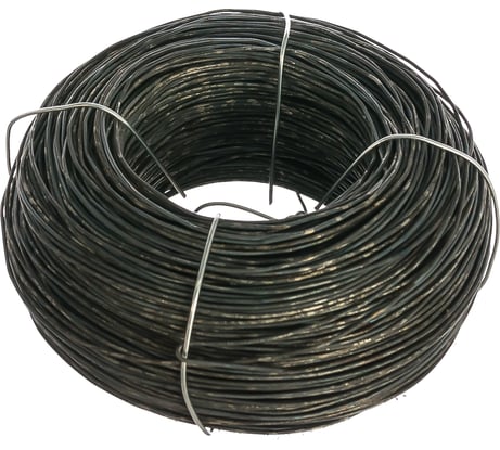 Вязальная проволока MOS РОС 1.2 мм x 200 м, черная М68508