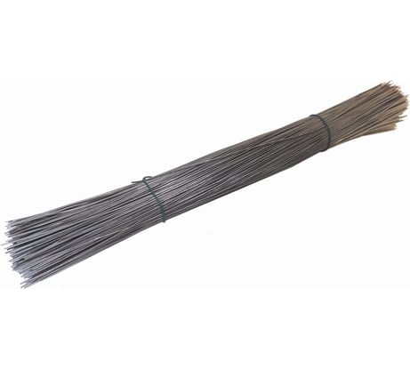 Оцинкованная вязальная проволока СЕТКА АЛЬКОР 1,2 мм, пруток 400 мм, 1 кг/280 шт. 118307