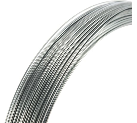 Стальная проволока СИБРТЕХ 50 м, оцинкованная, термообработанная 1 мм 84906
