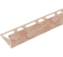 Раскладка внутренняя для плитки Ideal 10 мм, 2.5 м, 105 мрамор светло-бежевый Вп10 105 МРМ СБЖ