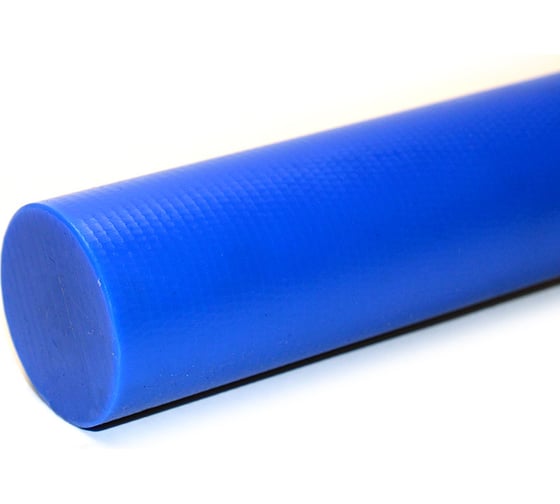 Капролон HIMPT синий стержень Ф 45 мм MC 901 BLUE ~1000 мм, ~2,0 кг Китай 00-00018344 1