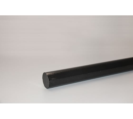 Полиацеталь HIMPT черный стержень Ф 35 мм ПОМ-С (L=1000 мм, ~1,5 кг) 00-00018234 1