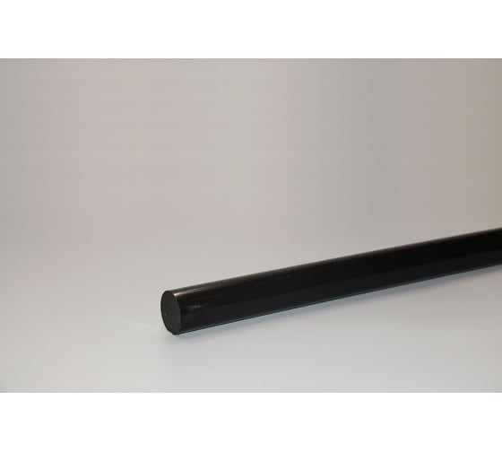 Полиацеталь HIMPT черный стержень Ф 25 мм ПОМ-С (L=1000 мм, ~0,8 кг) 00-00019793 1