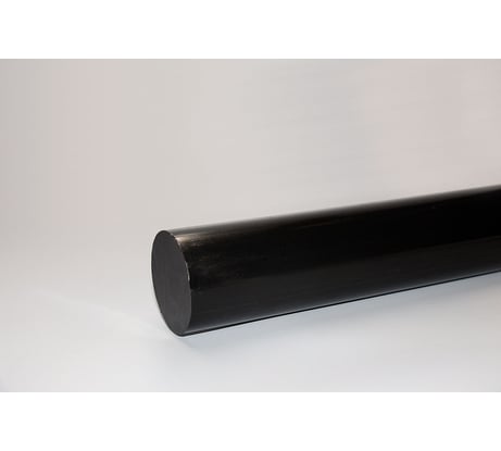 Полиацеталь HIMPT черный стержень Ф 60 мм ПОМ-С (L=1000 мм, ~4,5 кг) 00-00019798