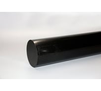 Полиацеталь HIMPT черный стержень Ф 80 мм ПОМ-С (L=1000 мм, ~7,8 кг) 00-00019800