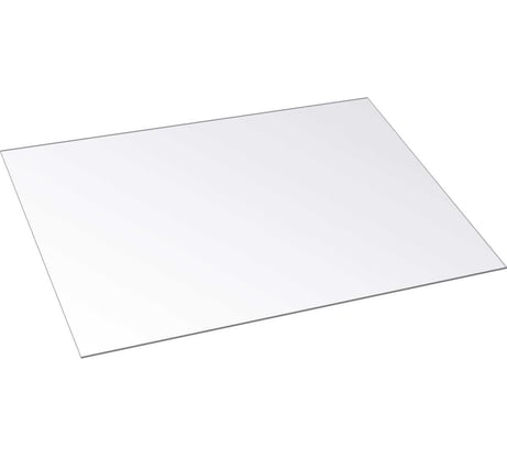 Оргстекло прозрачное Papa Plastic 60_50 см 10 мм., 1 шт OR-60-50-10