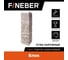 Угол наружный к фасадной панели FINEBER Блок, светло-коричневый 589x155 мм, 9 шт., FB.F.BL.b1.E.42 2