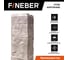 Угол наружный к фасадной панели FINEBER Блок, светло-коричневый 589x155 мм, 9 шт., FB.F.BL.b1.E.42 4
