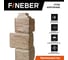 Угол наружный к фасадной панели FINEBER Камень природный, песочный 455x137 мм, 10 шт., FB.F.ST2.a1.E.18 3