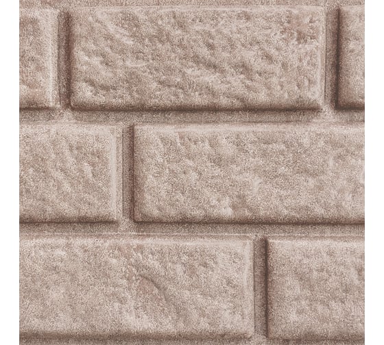 Сайдинг FINEBER BrickHouse Кирпич, белый, 210x2000 мм, 12 шт. FB.FM.BR.Wh
