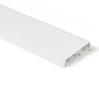 Наличник прямой WINPLAST W 601 белый 1.5 м W601-1,5