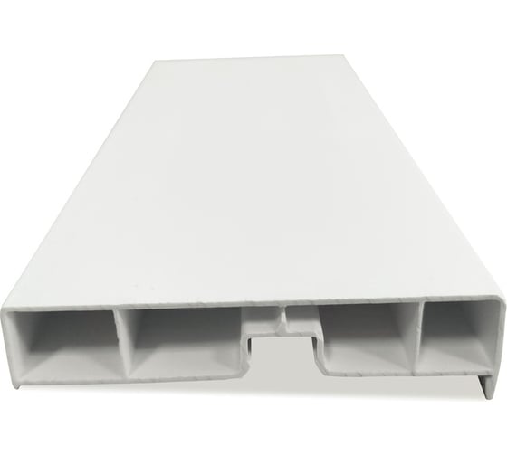 Наличник прямой WINPLAST W 601 белый 1.5 м W601-1,5