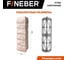 Угол наружный FINEBER к фасадной панели Скол 3D-Facture, светло-бежевый 589x146 мм, 9 шт., FB.FP.DA.OC.SK.3DF.cLbe 5