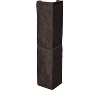 Угол наружный Технониколь ТН ОПТИМА Терра темно-коричневый, 430х115x115 мм УТ-00118323