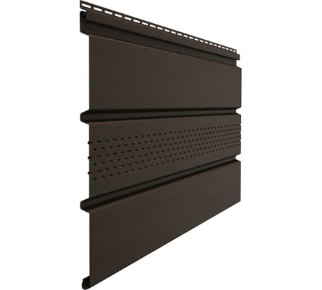 Софит с центральной перфорацией DOCKE STANDARD шоколад PSSF-1050