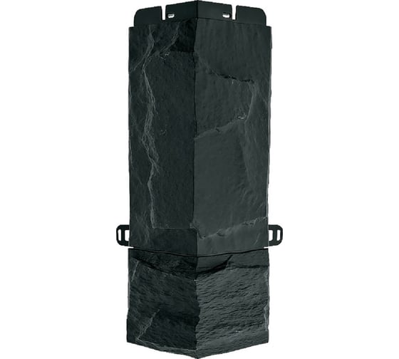 Наружный угол к фасадным панелям коллекции ГРАНИТ ЭКО Альта Профиль, ГРАФИТ, 474?169 мм, 10 шт/уп, 8758 1