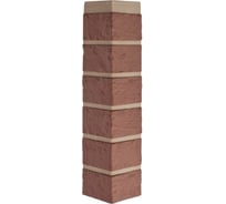 Наружный угол к фасадным панелям Альта Профиль КИРПИЧ КРАСНЫЙ 4673