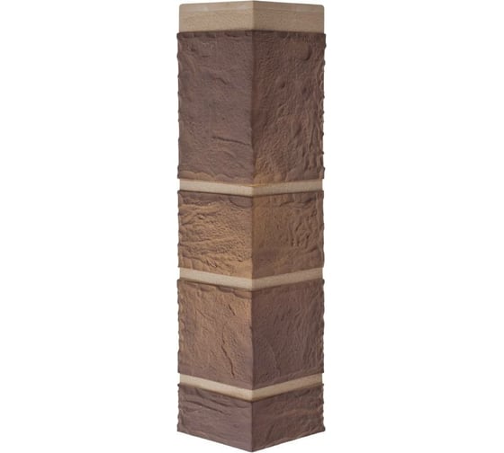 Наружный угол к фасадным панелям Альта Профиль КАМЕНЬ ПРИРОДНЫЙ СЛАНЕЦ 5863 1