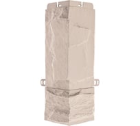 Наружный угол к фасадным панелям Альта Профиль коллекции ГРАНИТ ЭКО КРЕМОВЫЙ 8375