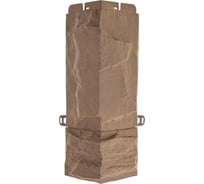 Наружный угол к фасадным панелям Альта Профиль коллекции ГРАНИТ ЭКО БЕЖЕВЫЙ 8374