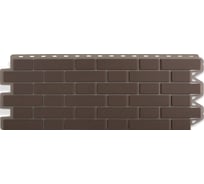 Фасадная панель Альта Профиль Кирпич клинкерный (коричневый) 7019