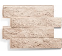 Фасадная панель Альта Профиль коллекции Туф ЭКО (кремовый) 8370