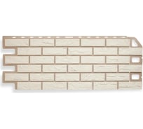 Фасадная панель Альта Профиль Кирпич (белый) 4668