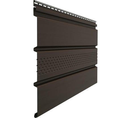 Софит с центральной перфорацией Docke Premium шоколад PSTT-1050