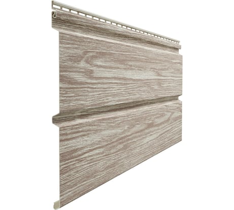 Сайдинг Docke Lux D6S (брус; орех) PSLT-1061