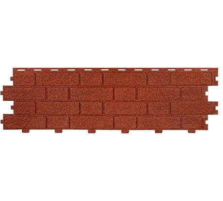 Сайдинг Tecos BRICK WORK бисмарк, акрил, 1140х350 мм, 0.399 кв. м S-BW-Bismarck ACRYL