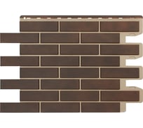 Фасадная панель ROYAL STONE коллекции ОБЛИЦОВОЧНЫЙ КИРПИЧ ОКЛЕНД 8474