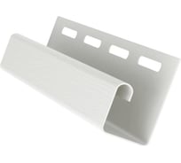 Профиль Grand Line J, 3 м, двухслойный GL, белый, 51 штука 041886