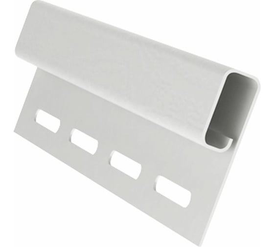 Финишная планка Grand Line 3 м, двухслойная GL, белая, 50 штук 051148