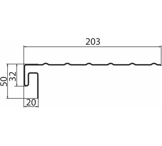 Фаска J Grand Line 3 м, двухслойная GL, белая, 24 штуки 041594