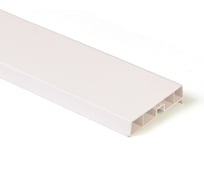 Прямой наличник WINPLAST W 601 белый, 1,5 м W601-1,5