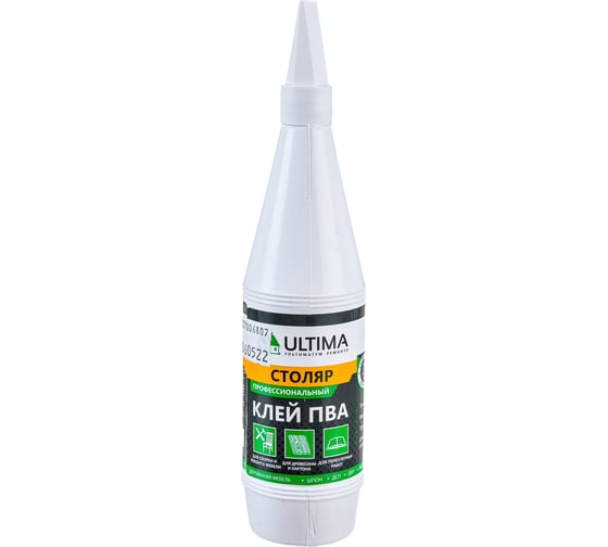 Клей ПВА ULTIMA СТОЛЯР флакон 0,08 кг ULTSTL008