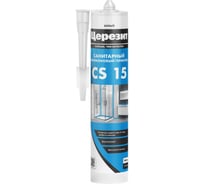 Силиконовый санитарный герметик Церезит CS 15 белый 280 мл 1997781