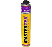 Пистолетная пена MASTERTEKS MASTERTEX PRO 750 мл всесезонная 12 53456