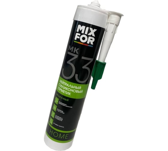 Герметик MIXFOR МК33 Neutral Sillicone 260мл белый 10041280