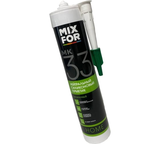 Герметик MIXFOR МК33 Neutral Sillicone 260мл белый 10041280